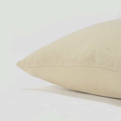 Black Taupe Canvas Fearless Throw Pillow