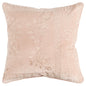 20" Blush Cotton Throw Pillow