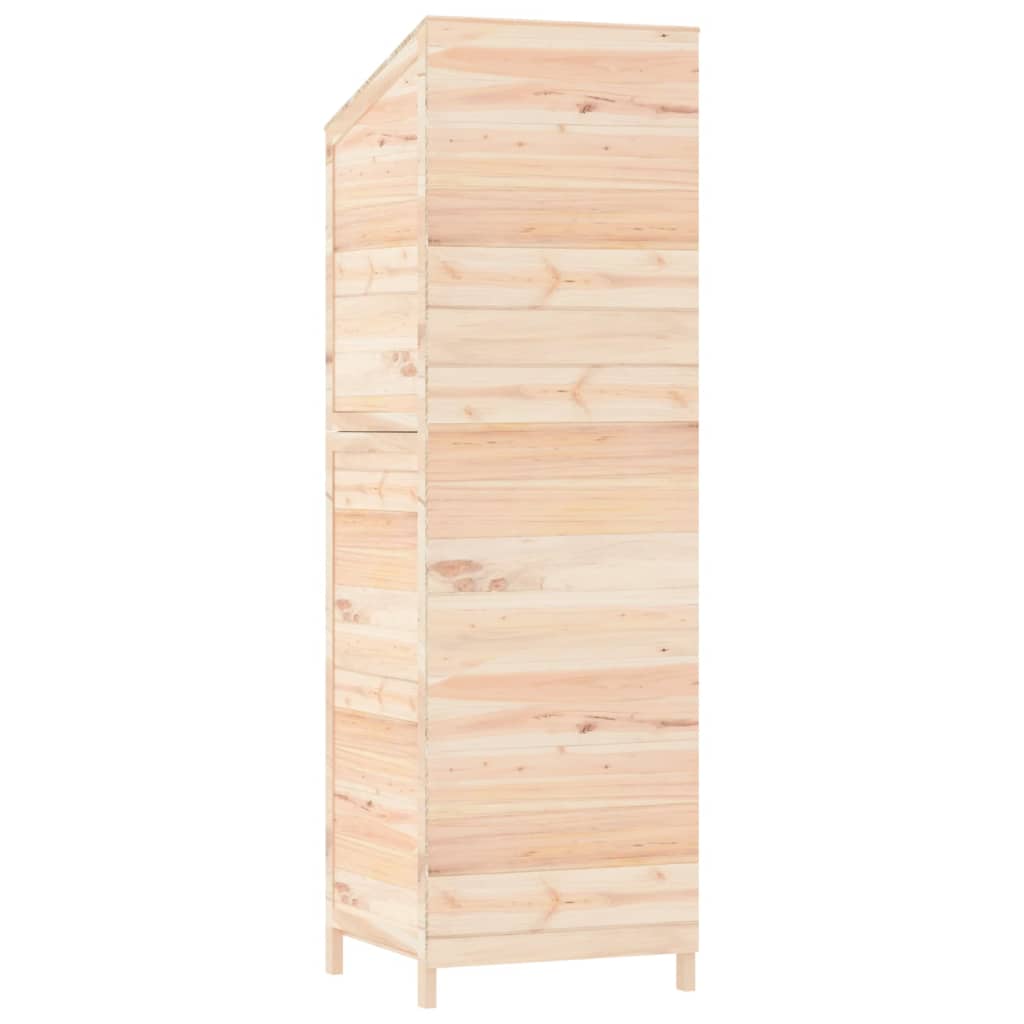 Garden Shed 21.7"x20.5"x68.7" Solid Wood Fir