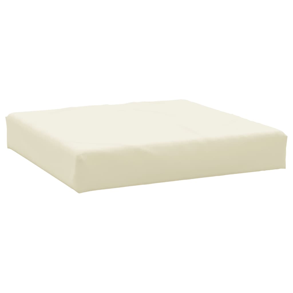 Pallet Cushions 2 pcs Cream White Oxford Fabric