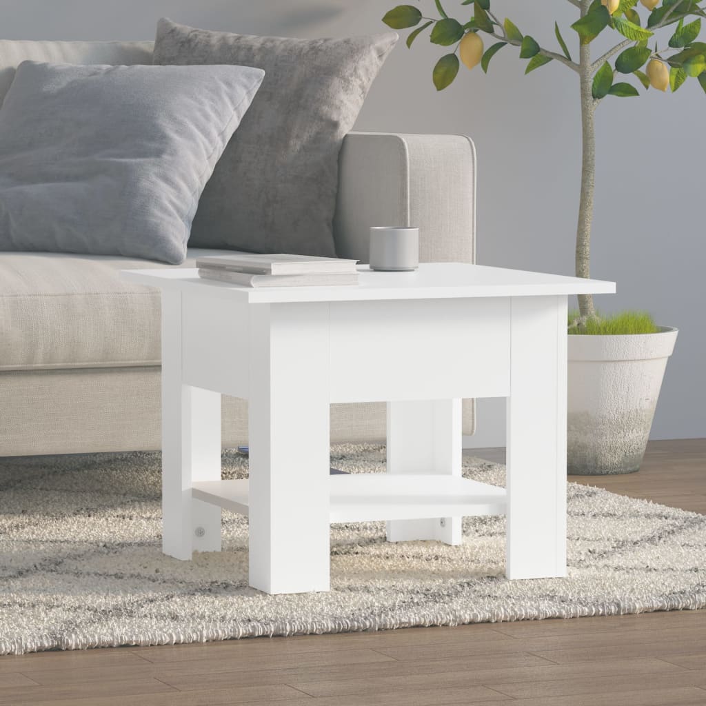 Coffee Table Gray Sonoma 21.7"x21.7"x16.5" Engineered Wood