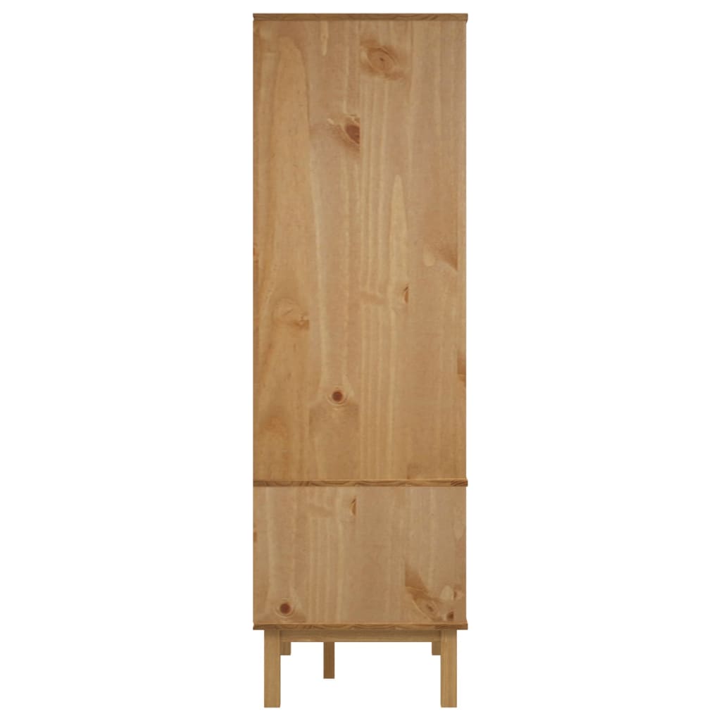 Wardrobe OTTA 30.1"x20.9"x67.7" Solid Wood Pine