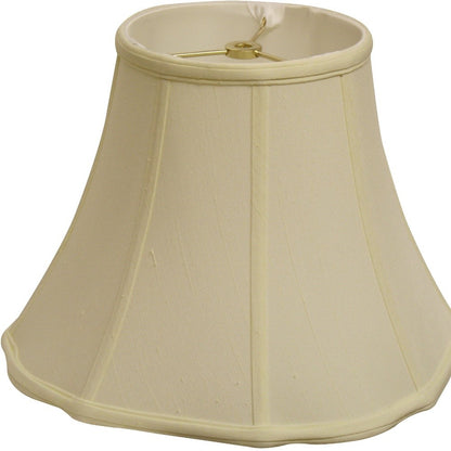 14" Ivory Octagon Monay Shantung Lampshade