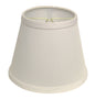 White No Slub Innsbruck Empire Lamp shade 8 Bottom