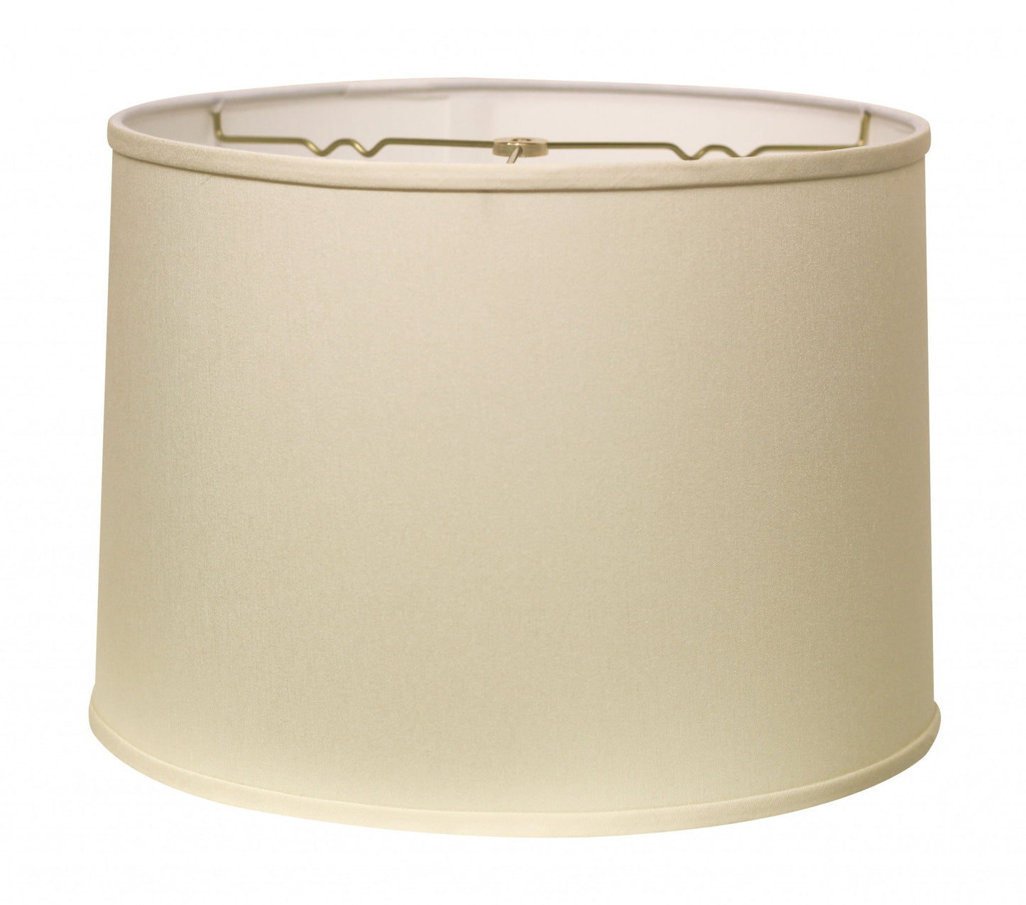 13" Ivory Throwback Drum No Slub Lampshade