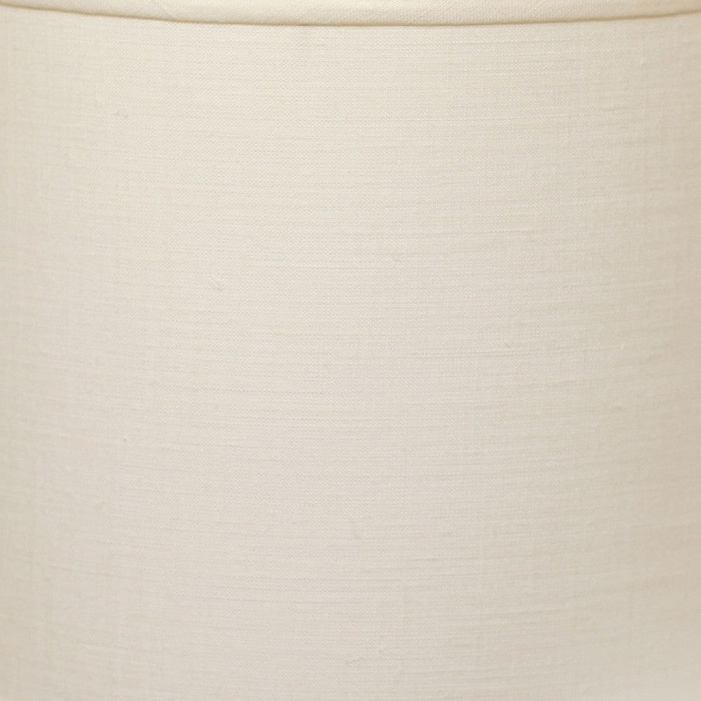 13" Dark Wheat Throwback Drum Linen Lampshade