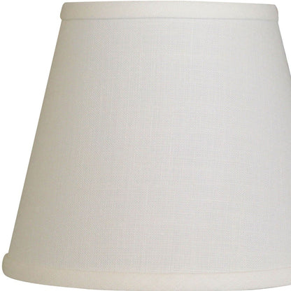 8" Parchment Biege Hardback Empire Linen Lampshade