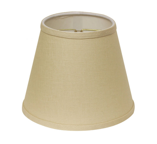 10" Parchment Biege Hardback Empire Linen Lampshade