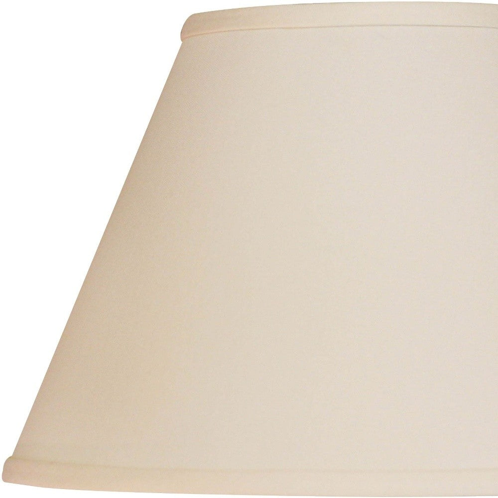 12" Ivory Premium Empire Slanted No Slub Lampshade