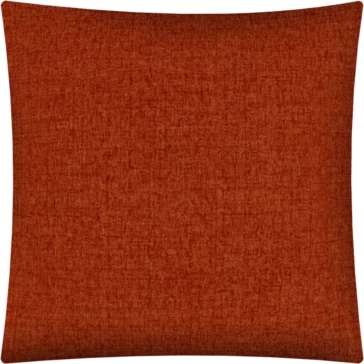 17" Brick Red Indoor Outdoor Throw Pillow Cover