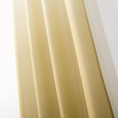 Set of Two 84"  Gold Ombre Shades Window Panels