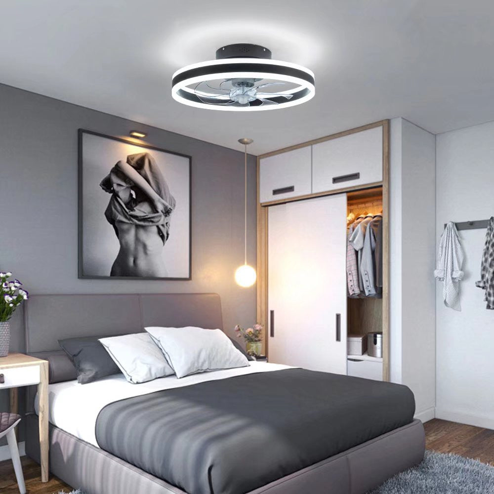 Luxurious Ceiling Lamp And Invisible Fan