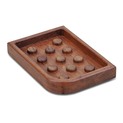 Designer Genuine Teak Soap Dish