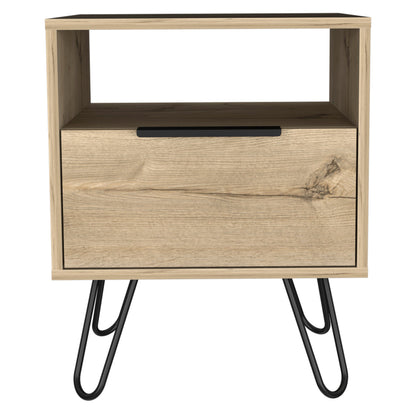 22" Light Oak Nightstand