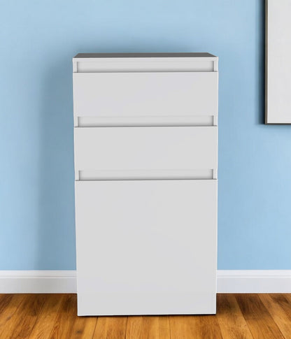 23" White Two Drawer Standard Chest