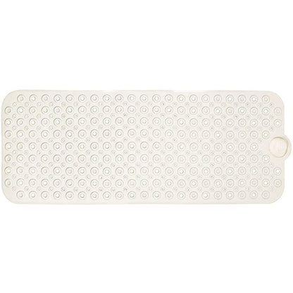 40" Ivory Beige Bubbles Non Slip Bath Mat