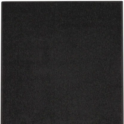 2' X 6' Black Non Skid Indoor Outdoor Runner Rug