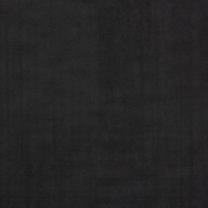 7' X 7' Black Square Non Skid Indoor Outdoor Area Rug