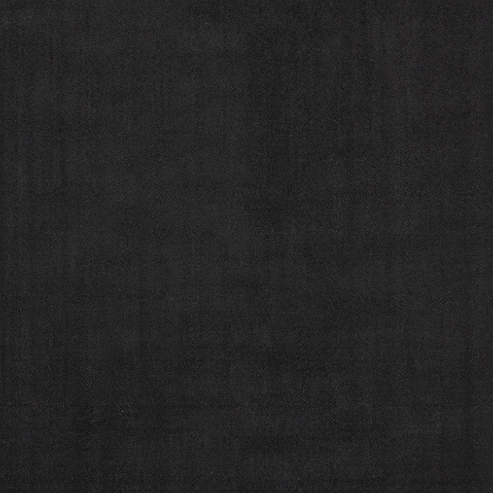 7' X 7' Black Square Non Skid Indoor Outdoor Area Rug