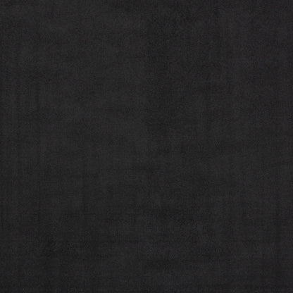 7' X 7' Black Square Non Skid Indoor Outdoor Area Rug