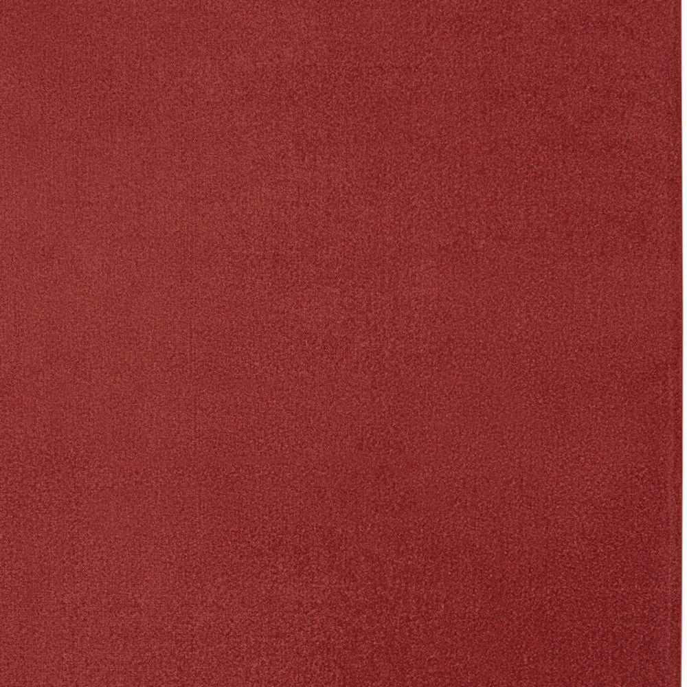 10' X 14' Brick Red Stain Resistant Indoor Outdoor Area Rug