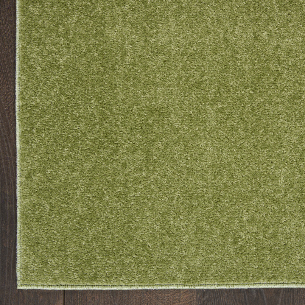 10' X 14' Green Non Skid Indoor Outdoor Area Rug