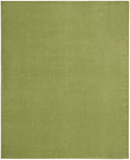 10' X 14' Green Non Skid Indoor Outdoor Area Rug