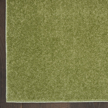 5' X 7' Green Non Skid Indoor Outdoor Area Rug