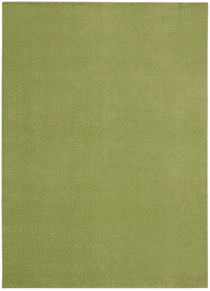 5' X 7' Green Non Skid Indoor Outdoor Area Rug