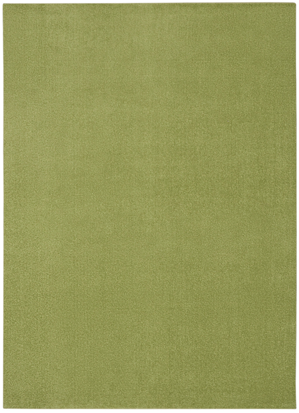 5' X 7' Green Non Skid Indoor Outdoor Area Rug