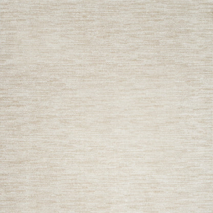 10' X 14' Ivory And Beige Non Skid Indoor Outdoor Area Rug