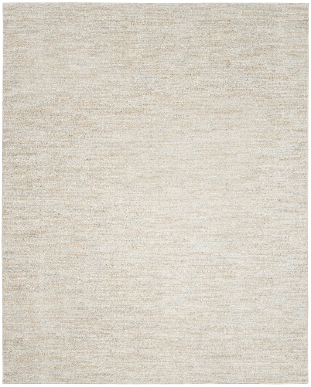 10' X 14' Ivory And Beige Non Skid Indoor Outdoor Area Rug