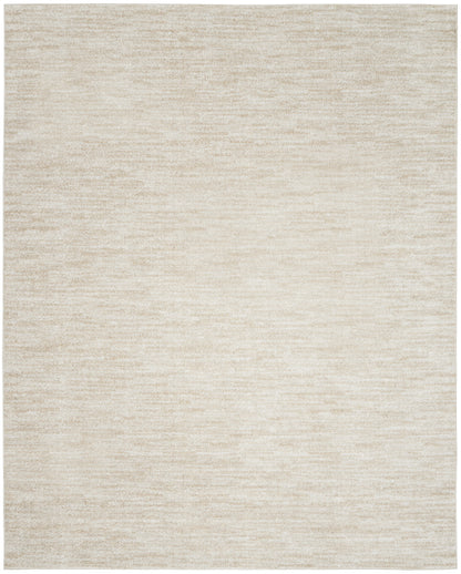 10' X 14' Ivory And Beige Non Skid Indoor Outdoor Area Rug