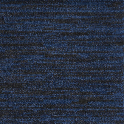 6' Midnight Blue Stain Resistant Indoor Outdoor Runner Rug