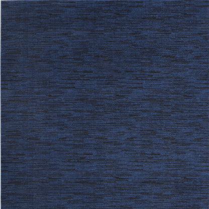 7' X 10' Midnight Blue Indoor Outdoor Area Rug