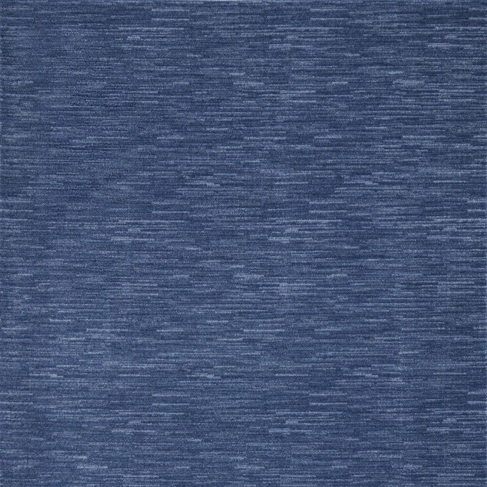 7' X 10' Blue Non Skid Indoor Outdoor Area Rug