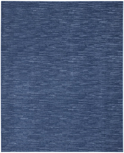 7' X 10' Blue Non Skid Indoor Outdoor Area Rug