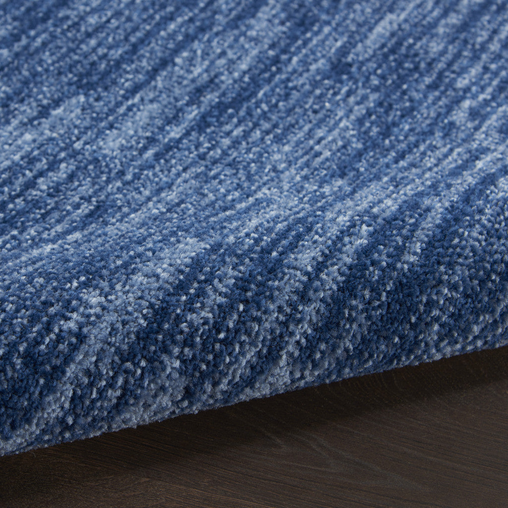 7' X 10' Blue Non Skid Indoor Outdoor Area Rug