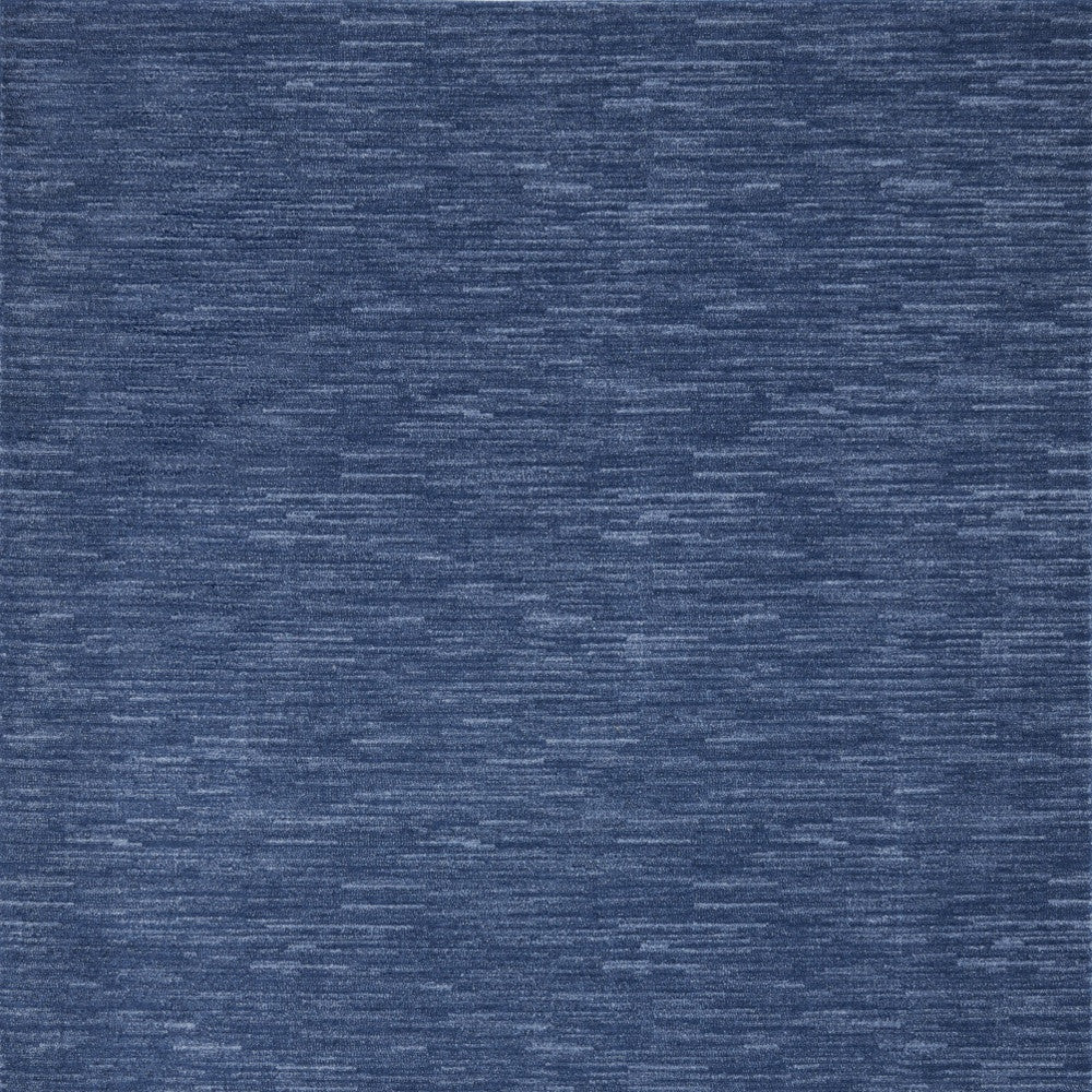 7' X 10' Blue Non Skid Indoor Outdoor Area Rug