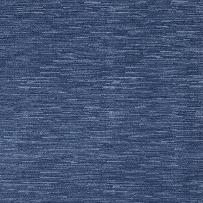 9' X 12' Navy Blue Non Skid Indoor Outdoor Area Rug