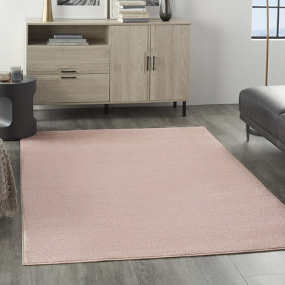 4' X 6' Pink Non Skid Indoor Outdoor Area Rug