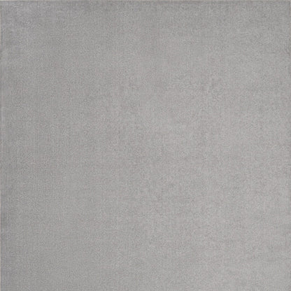 7' X 10' Silver Grey Non Skid Indoor Outdoor Area Rug