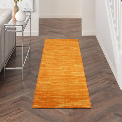 2' X 6' Sunburst Non Skid Indoor Outdoor Runner Rug