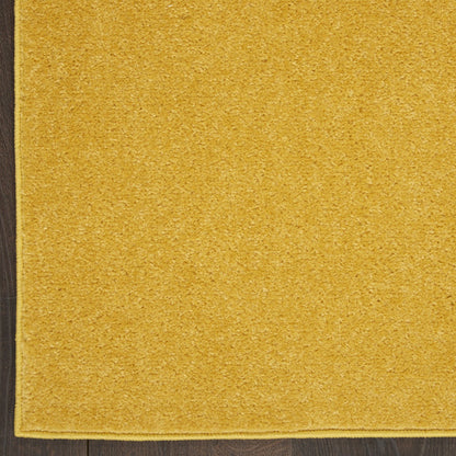 2' X 8' Yellow Non Skid Indoor Outdoor Runner Rug