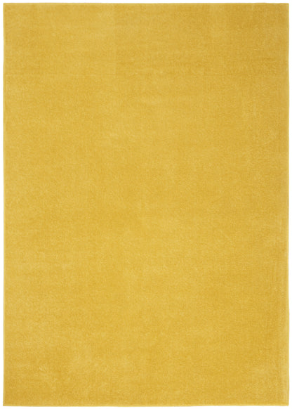 4' X 6' Yellow Non Skid Indoor Outdoor Area Rug