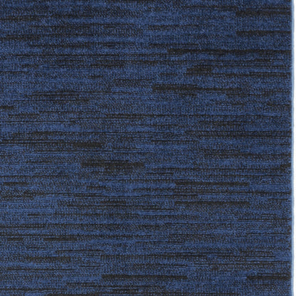 3' X 5' Midnight Blue Non Skid Indoor Outdoor Area Rug