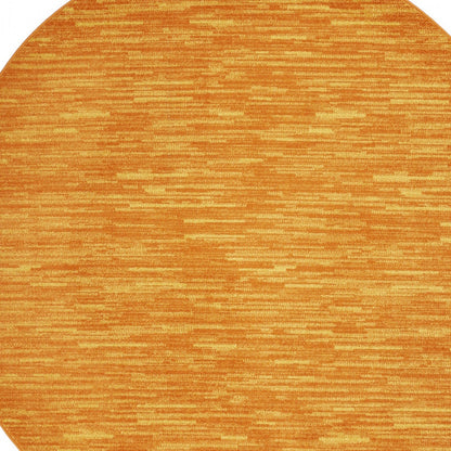 6' X 6' Sunburst Round Non Skid Indoor Outdoor Area Rug