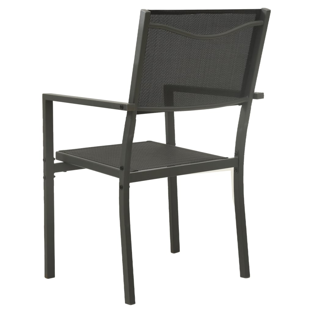 3 Piece Patio Dining Set Steel