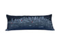 35" Black Seattle Nighttime Skyline Lumbar Decorative Pillow