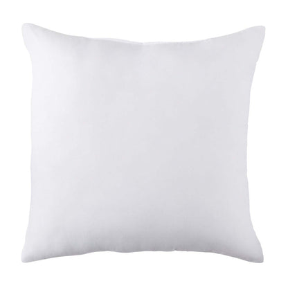 18" X 18" White Blown Seam 100% Cotton Throw Pillow Insert